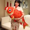 1Pc 60/80/100Cm 3D Lifelike Koi Plush Toy, Soft-Filled Koi Plush Pillow, Creative Sofa Cushion, Children'S Toy Gift.