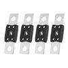 X AUTOHAUX 4 PCS 400A Nickel Plated ANL Fuse Car Audio Video System Motorcycle Boat Audio