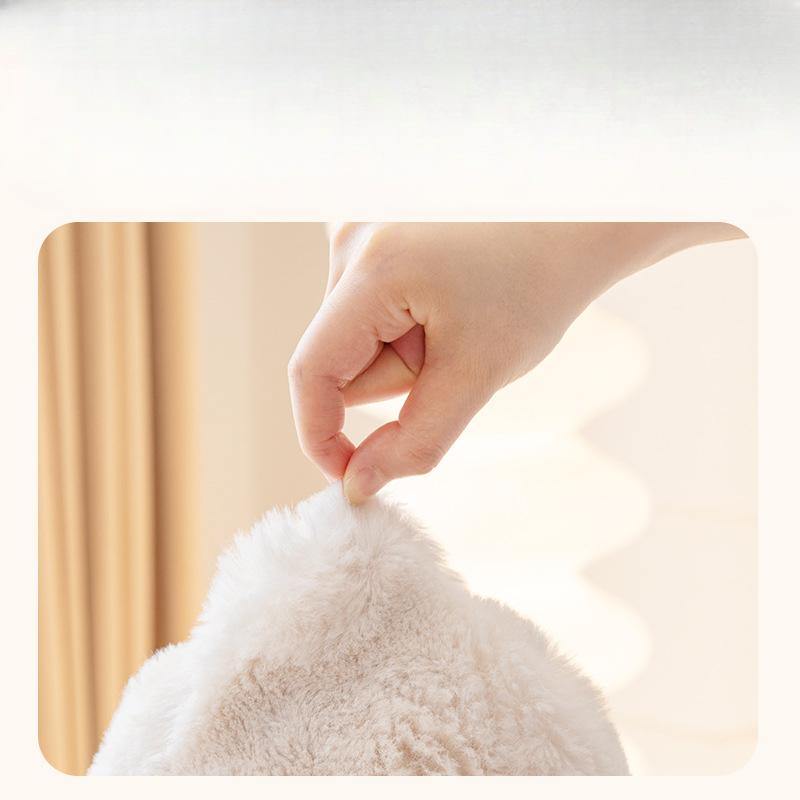 Thickened Fleece Sofa Cushion Non-Slip Leather Sofa Cover Rabbit Plush Cushion High-End Nordic Simple Winter