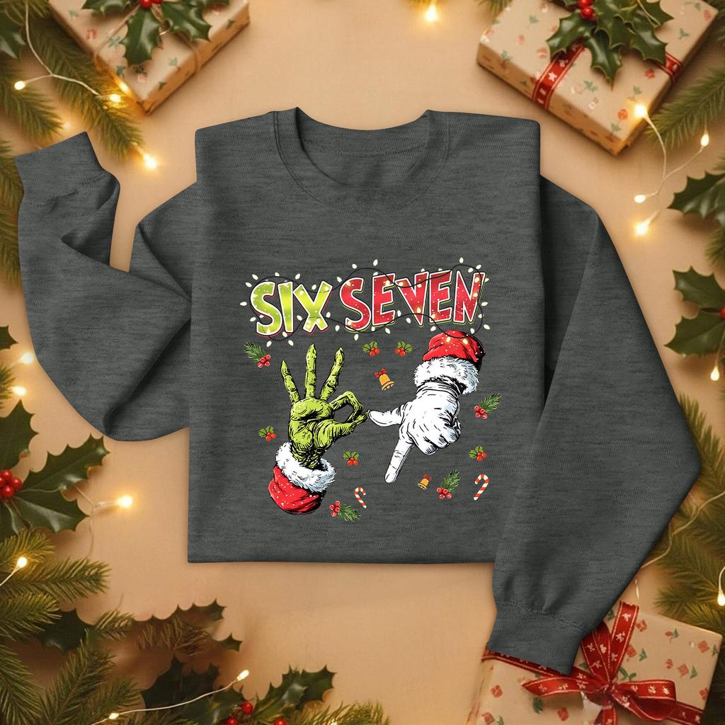 Christmas T-Shirts And Sweatshirts, Women'S Sweatshirts, Long-Sleeved Pullover Sweatshirts, Women'S Long-Sleeved Tops