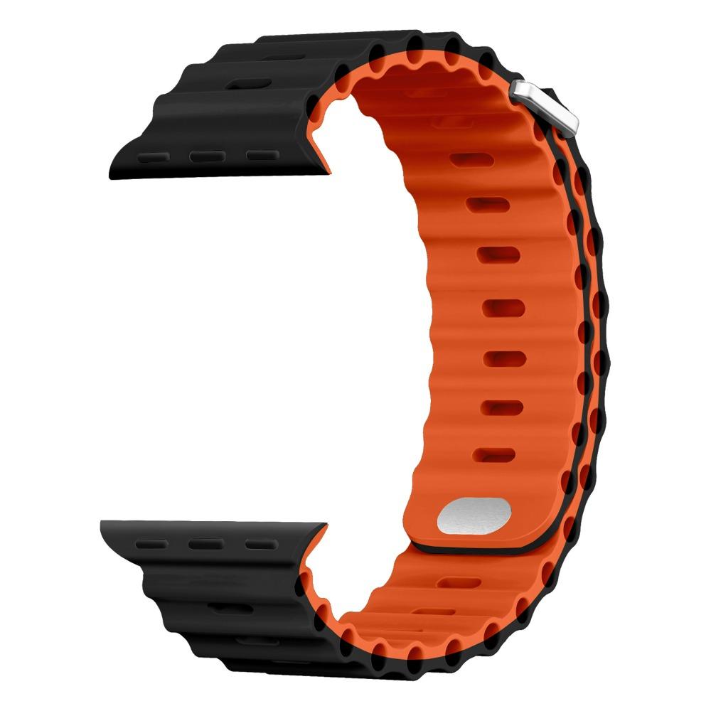 Ozean-Silikonarmband für Apple Watch Ultra 3/2 49mm Serie 11/10 46mm 42mm 9 8 7 45mm 41mm Armband iWatch 6 5 SE 44 40mm Armband