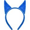 Merroyal Blue Cat Ears Headband Boy Girls Halloween Accessory Cat Costume