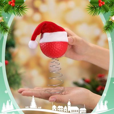 Tree Topper Christmas Golf Basketball Baseball Holiday Decor Sports Holiday Tree Topper For Fans Study Church Office Mantel