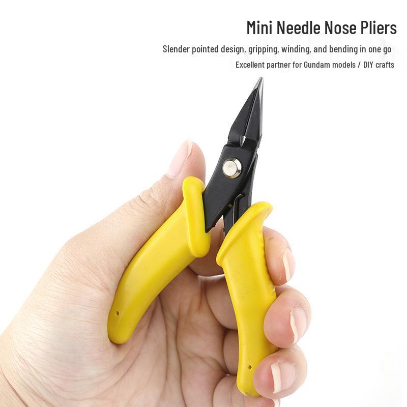 3.5" Mini DIY Craft Side Cutter Pliers for Gundam Model Assembly Beginners