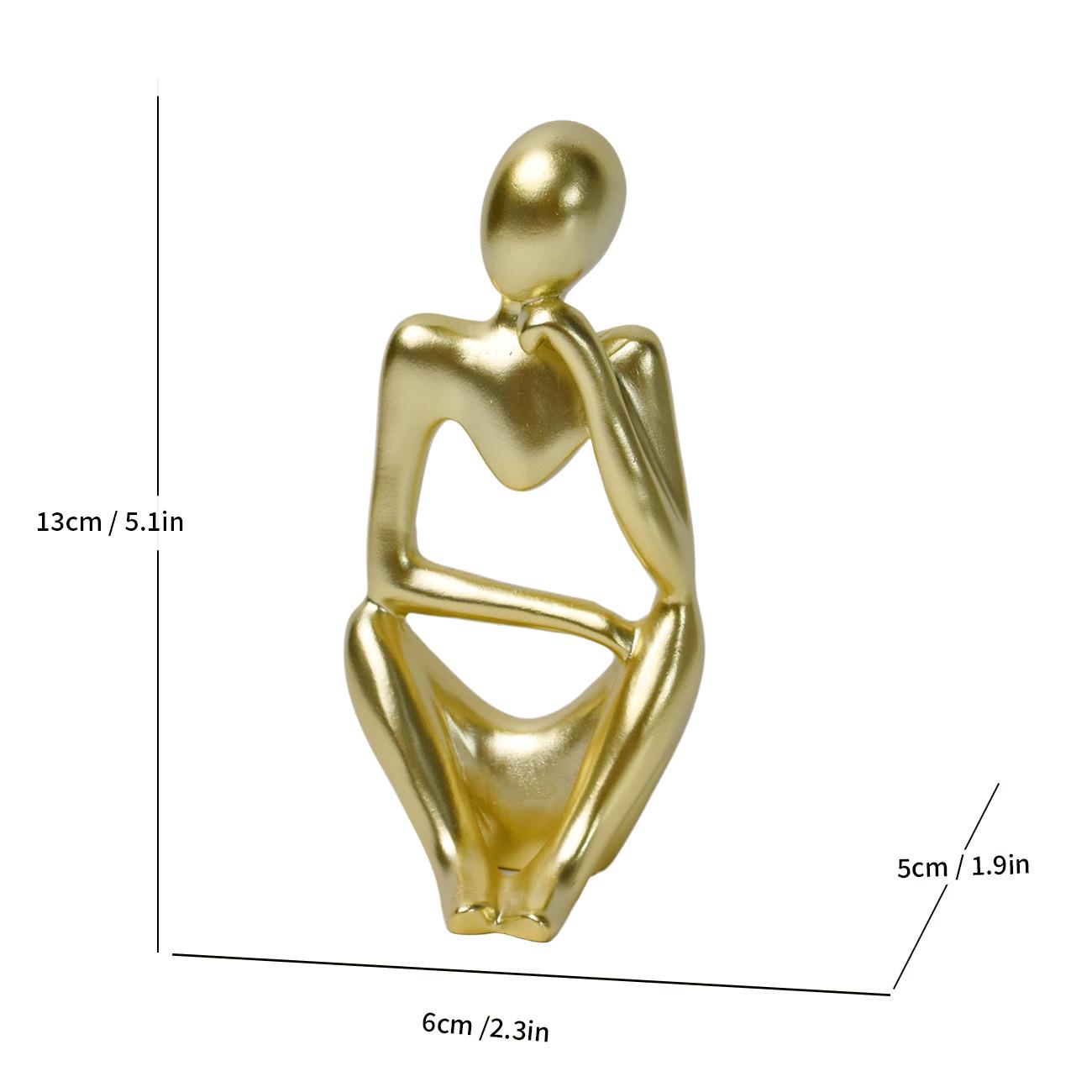 

Modern Abstract Human Tree Resin Figurine - Creative Desktop Decoration for Living Room