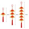 2025 Silk Ball Lotus Lantern: Spring Festival Indoor/Outdoor Decoration and Festive Housewarming Gift
