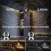 Security Surveillance Full Color Night Vision Dual Camera with 360-degree Rotation Voice