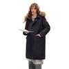 American Retro Thickened Mid-Length Padded Jacket