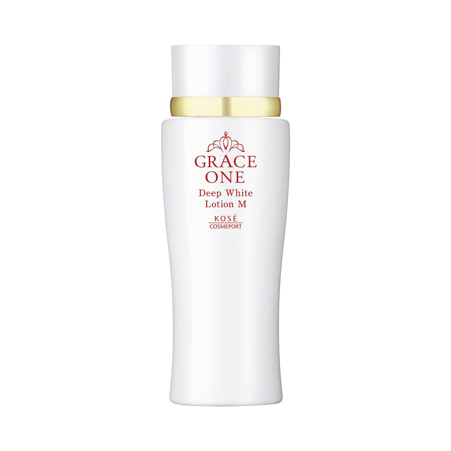 (Kusuri-bu gaihin) KOSE Grace One Medicinal Whitening Deep White Lotion (Moisturizing Toner) 180ml