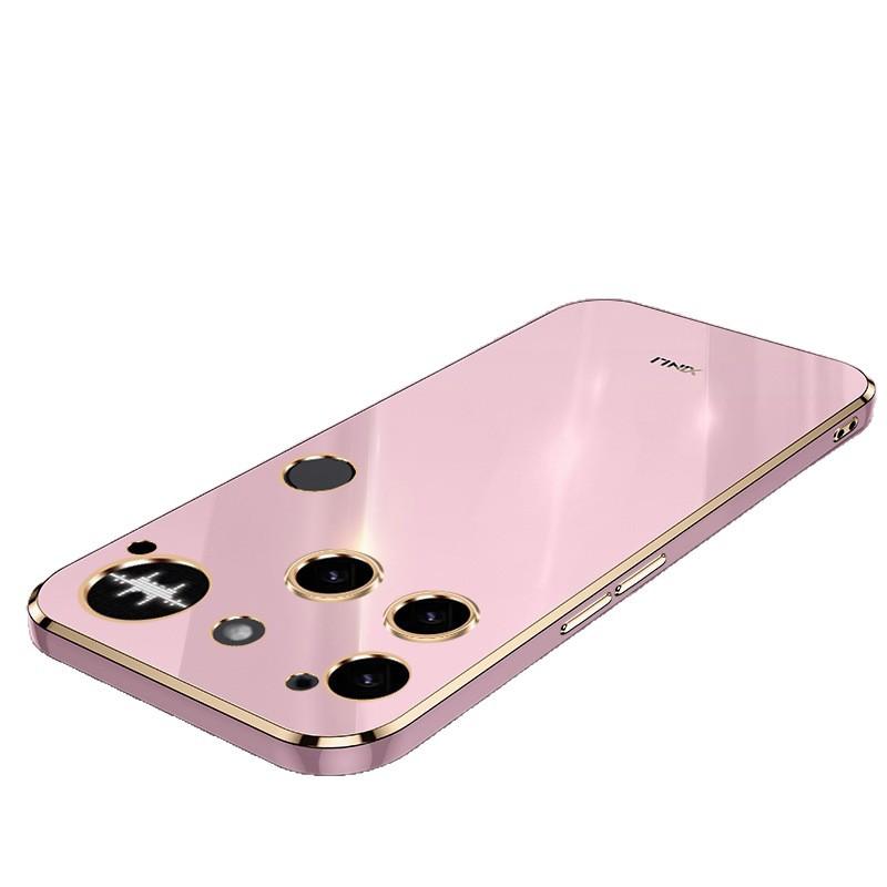 Applicable To Nothing Phone3 Mobile Phone Case Lens All-inclusive Straight Edge Electroplating phone2A Solid Color Soft Case Protection