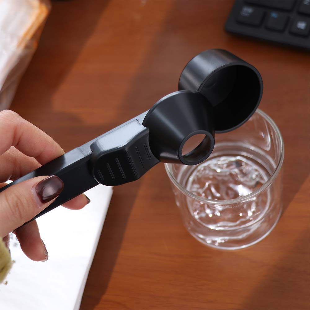Leakproof Measuring Spoon 2-in-1 Function Sliding Measure Spoon Protein Powder Spoon  Office