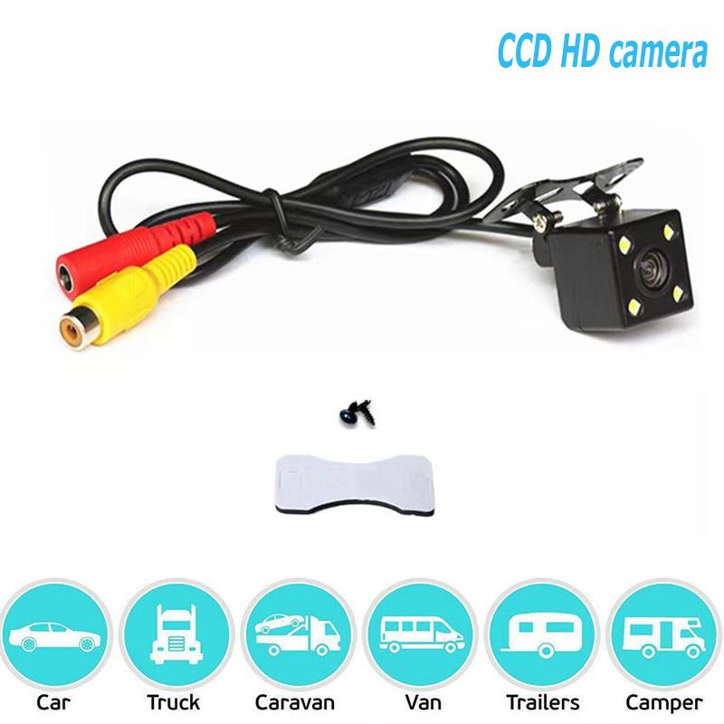 Car Rear View Camera Wide Angle Reverse Parking Waterproof CCD LED Auto Backup Monitor Universal for BMW New HD Night Vision