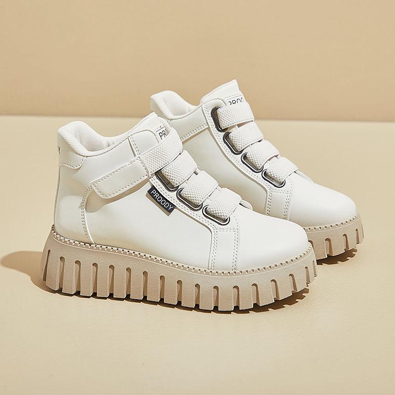 Fashion Woman Footwear High On Platform Whit Top Ankle Boots Shoes for Women Spring Autumn Deals Aesthetic 2025 New Sale Designer Luxury