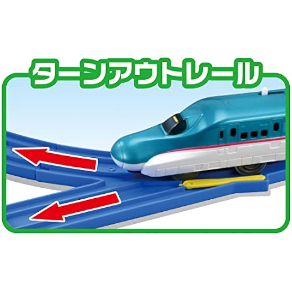 Takara Tomy “Plarail Plarail Entry Set E5 Series Shinkansen Hayabusa” Train Train Toy 3 Year Old ...