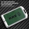 Alloy Leather Car NFC Card Smart Key Case Cover Holder Shell For BMW New 5 7 Series X5 X7 535le 2022 Auto Keychain Accessories DA2