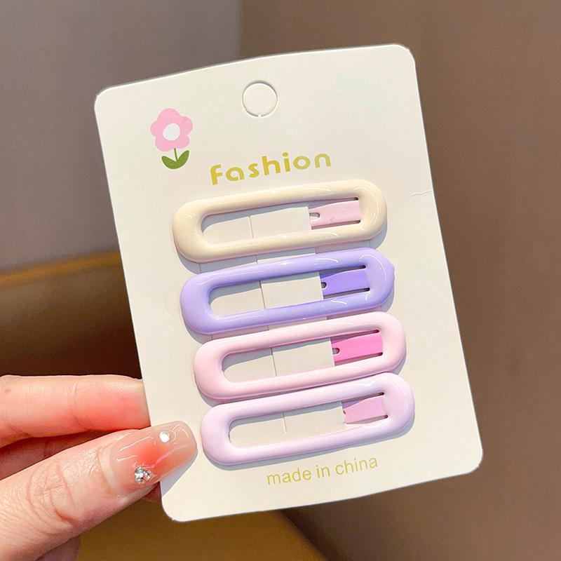 Pink Star Hair Clip for Children - Cute, Safe, and Gentle on Hair