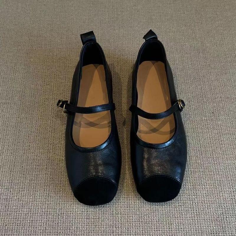 

Модные туфли-лоферы для женщин, балетки, неглубокие, повседневные, спортивные туфли, модные мягкие женские кроссовки, осень 2025, новые, для платья, zapatos de mujer 40 чёрный