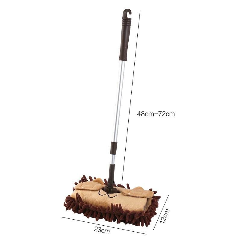 Cleaning Play Childrens Mop Set With Reusable Dustpan Flat For Tool Educational