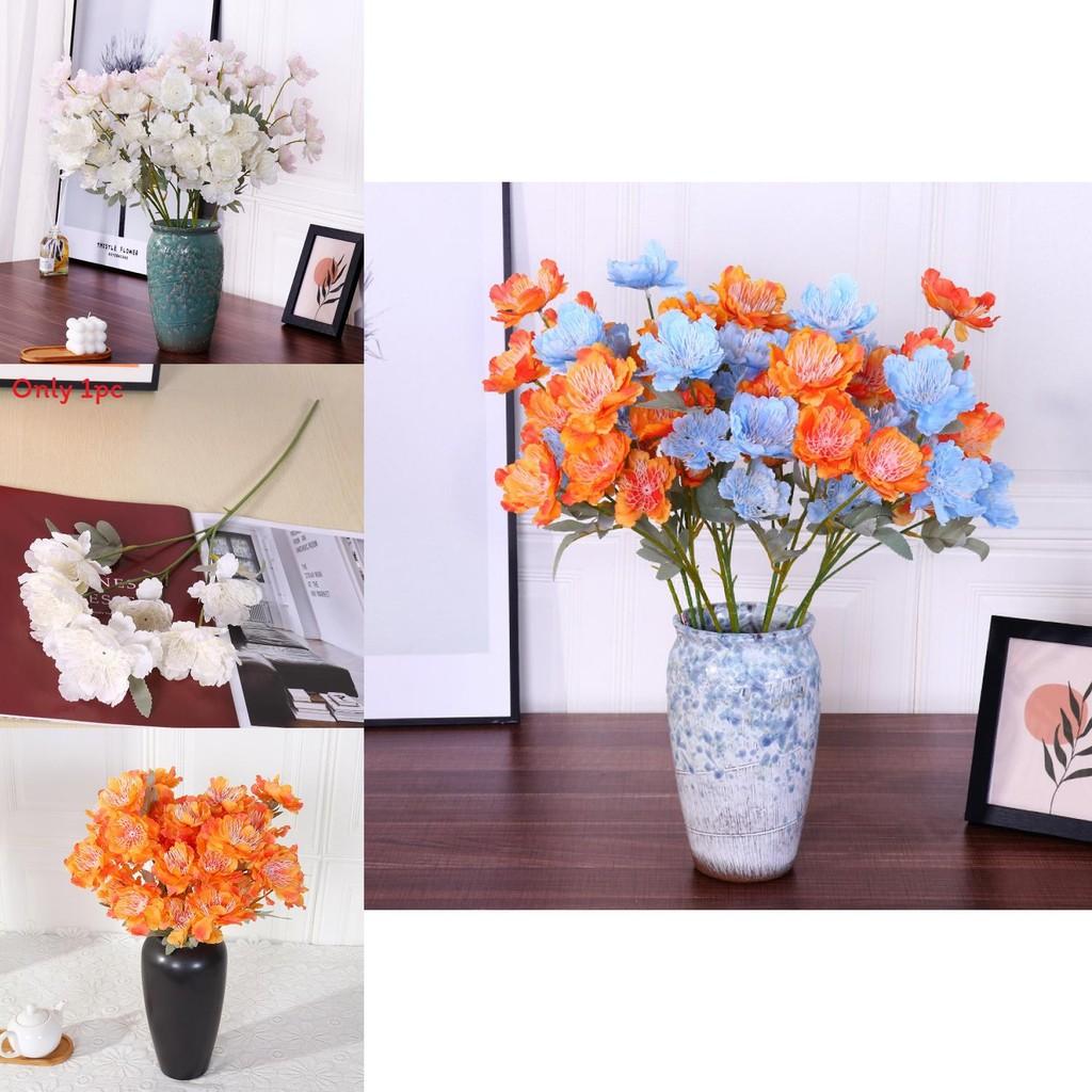 Faux Peony Silk Floral Arrangement For Outdoor Wedding Home Decor Props