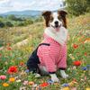 Four Legged Pet Dog Jumpsuit Striped Pet Sweatshirt Dog Outfit Dog Clothing  Autumn Winter Season