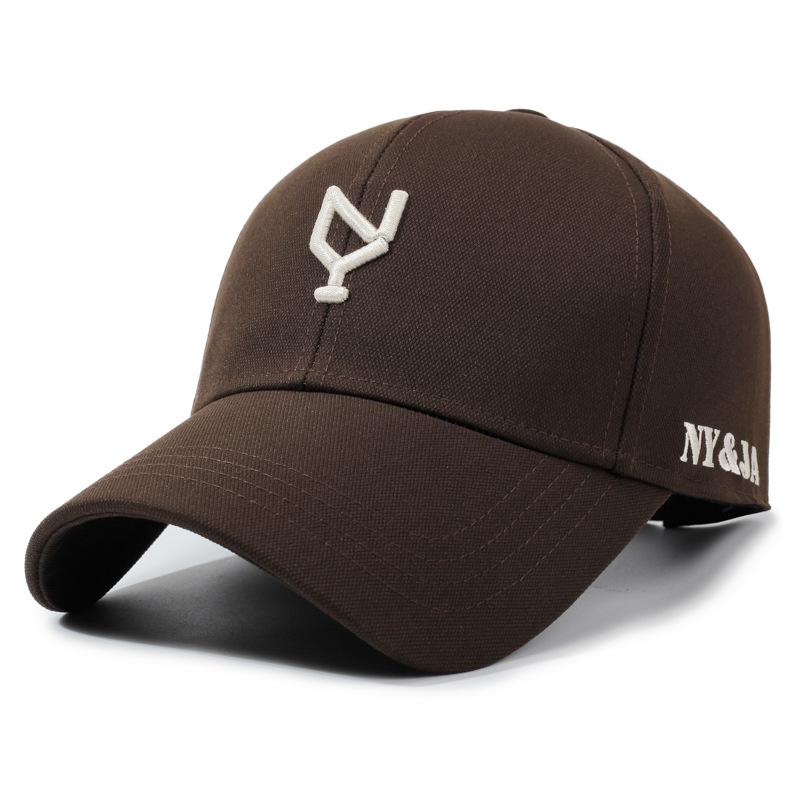Hat Men'S Tide Black Cap Versatile Middle-Aged Men'S Baseball Cap Tide Leisure Outdoor Travel Sun Hat