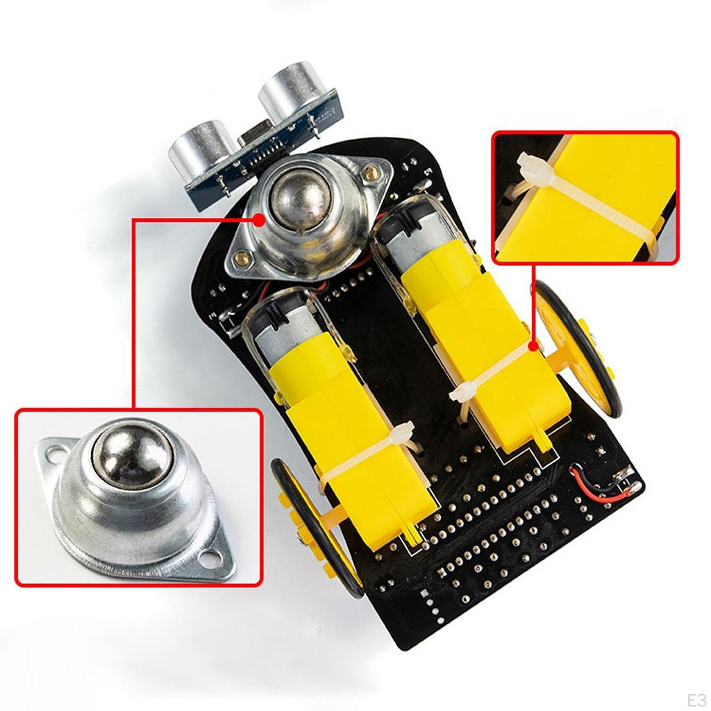 Compact Smart Robot Car Kit with R3 Project And Programming Features for Learning