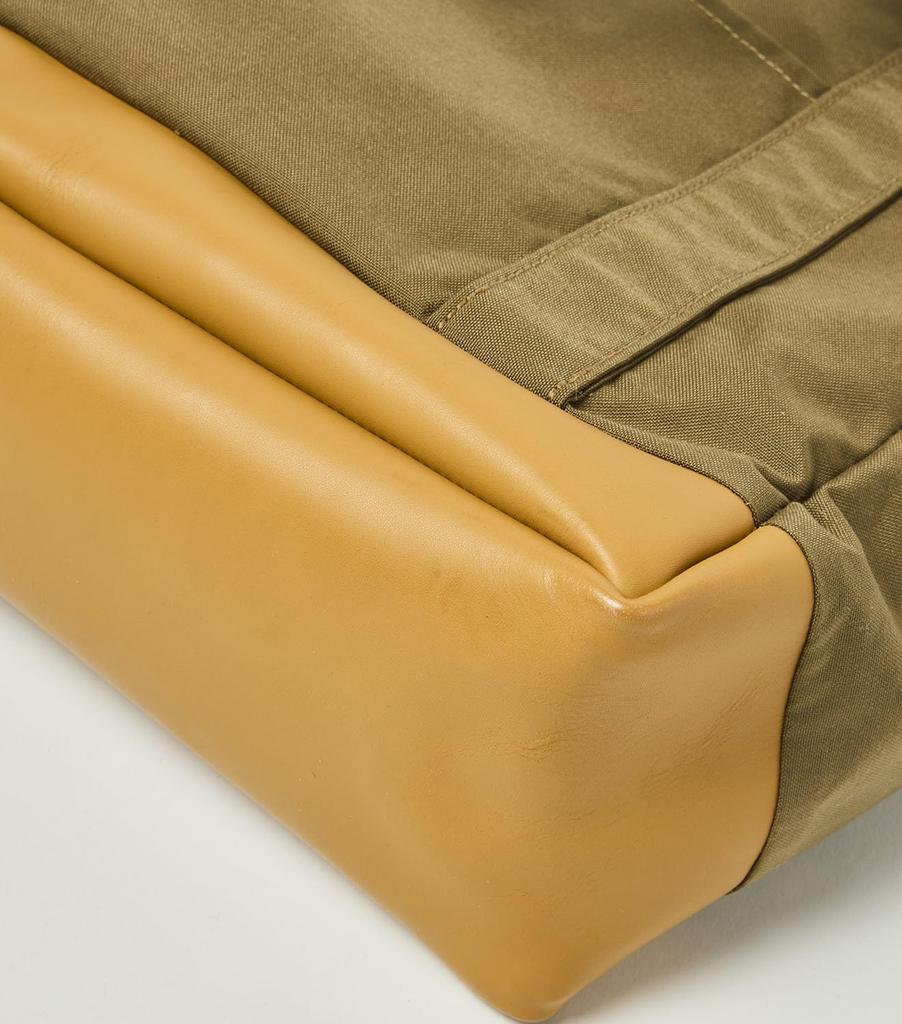 KELTY Classic Tote Small Tote Bag with Multiple Pockets, 2-Way, 3259266325, Coyote Brown X Natural