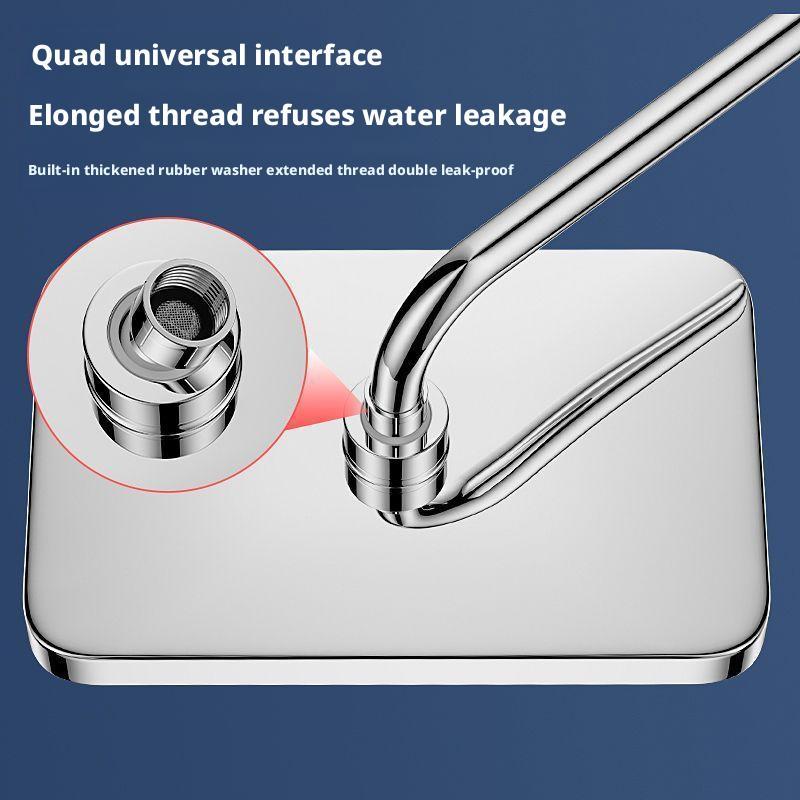 Top Spray Pressurized Shower Shower Head Large Flow Shower Shower Top Spray Bathroom Large Shower Showerhead