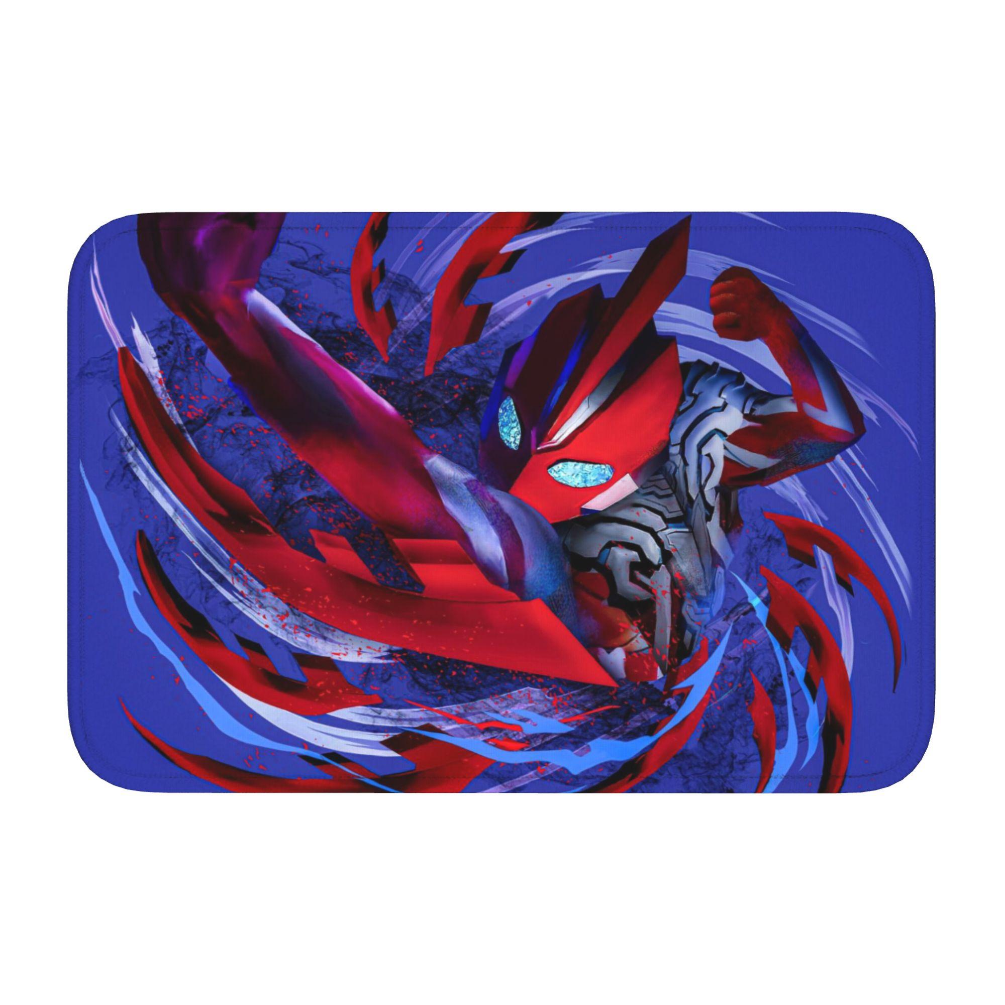 

Ultramanes Anime Front Floor Door Entrance Welcome Mats Outdoor Bath Kitchen Doormat Toilet Carpet Rug Footpad 60cm x 90cm