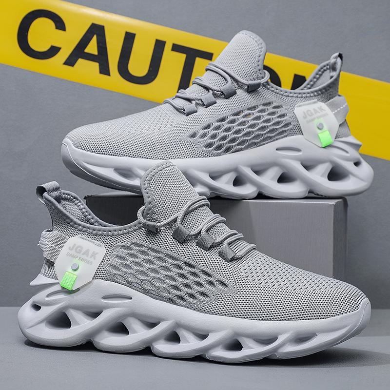 Herren Übergröße Leichte Atmungsaktive Mesh-Schuhe Herren Sneaker Laufschuhe Tennis Sport Herrenschuhe