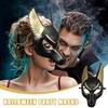 Vintage Anubis Mask Halloween Cosplay Props Plastic Masquerade Costume Accessory Party Decor