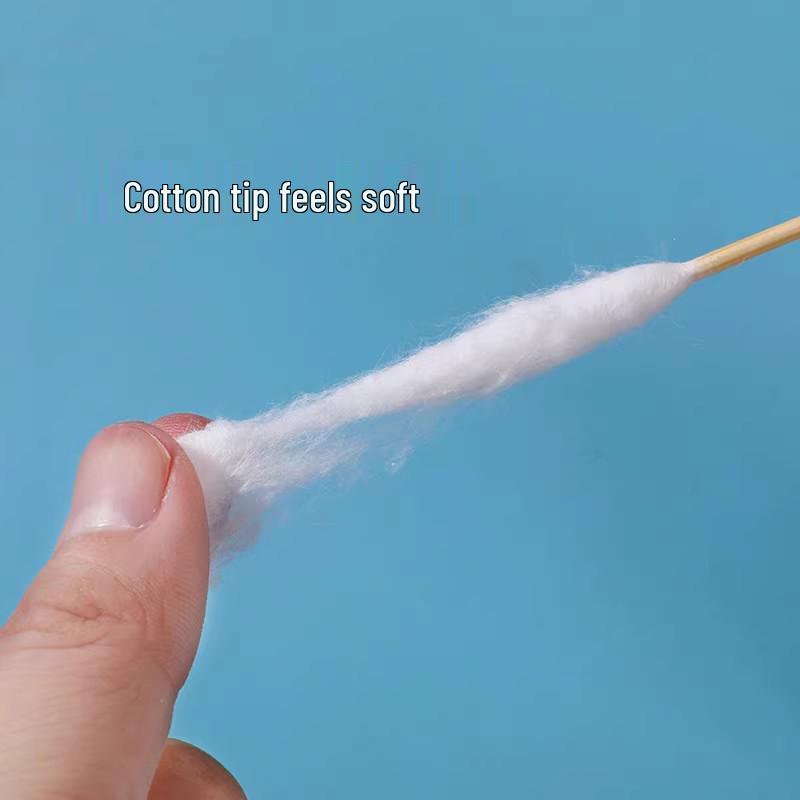Pet Ear Cleaning Cotton Swabs - Gentle Care for Dogs & Cats