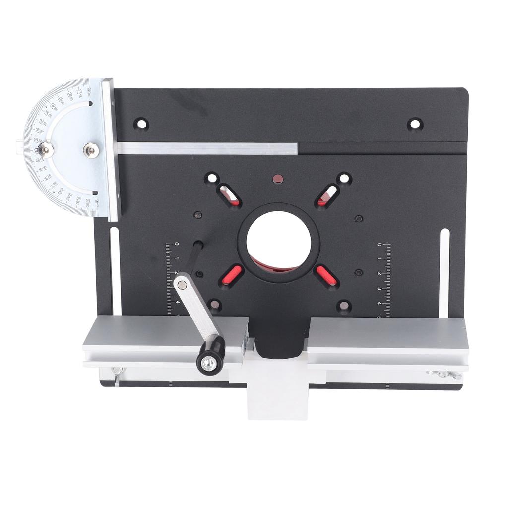Router Lift System Electric Router Table Insert Plate Lifting Base Kit for Woodworking Chamfering Trimming