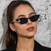Damen kleine Rahmen Cat-Eye Metall Sonnenbrille Hunderte von einfachen Retro-Trend Street Beat Fashion neue Modelle Bhnen perfo