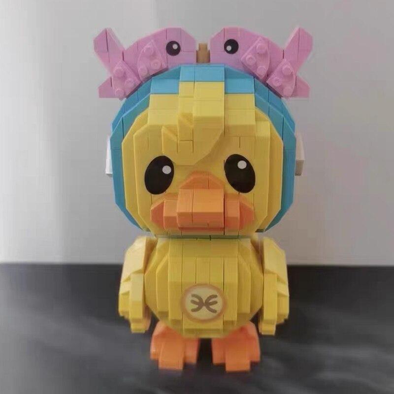 97062 Zodiac Fiskene And Dyr Constellation Kjæledyrdukke 3D-modell Mini Diamantblokker Murstein Byggeleke for barn uten boks