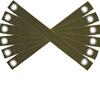 3Pcs windbreak tree strips for newly planted seedlings in nurseries, hurricane protection, shaping strips with eyelets and fixing straps