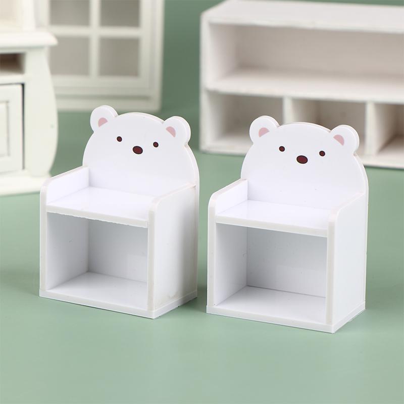 

1/12 Miniature Bookshelf Dollhouse Desk Shelf Doll House Furniture Decoration Accessories onesize