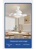 E27 Screw-In Mini Invisible Ceiling Fan Light