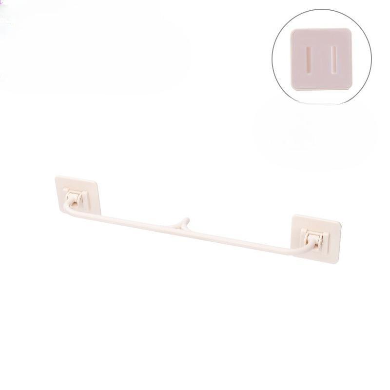 

Складная полка для тапочек в ванную, настенная, без сверления, полка для тапочек в ванную, настенное чудо для хранения в общежитии Single layer абрикосовый
