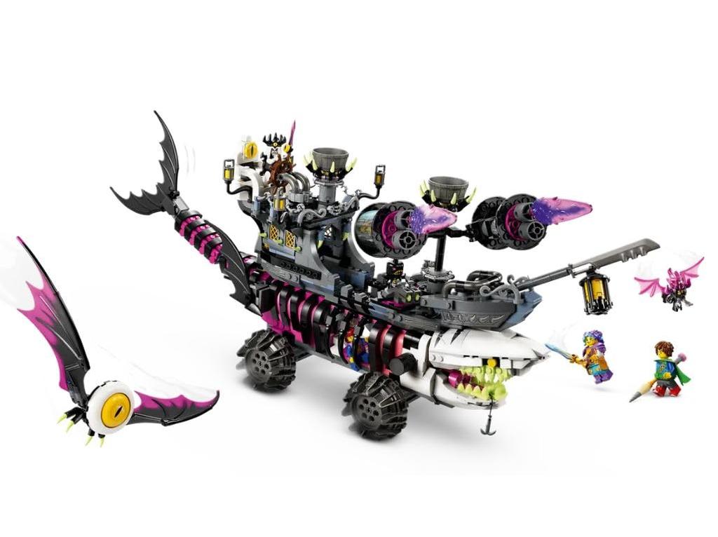 LEGO Dreams Nightmare Shark Toy Present Birthday Block Christmas Boys Girls Children 10 Years Old 11 Years Old 12 Years Old Elementary School Pretend
