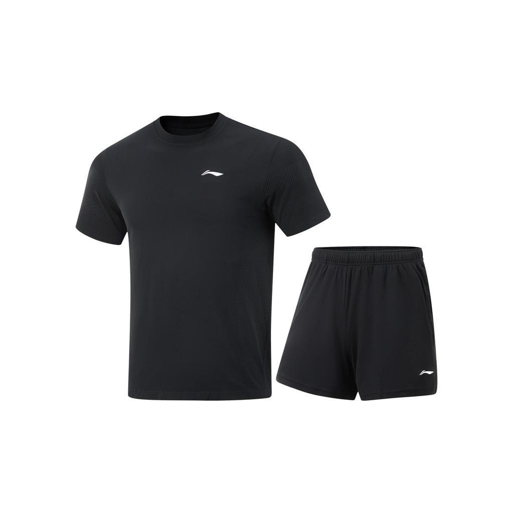 Li Ning Casual Sportswear Unisex Black AATV190#W