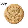 Commemorative Theme Ornament 250th Anniversary Cookies with 3D Deep Embossed Texture Collectible 1776-2026 Decorations Ideal Independence Day Gift