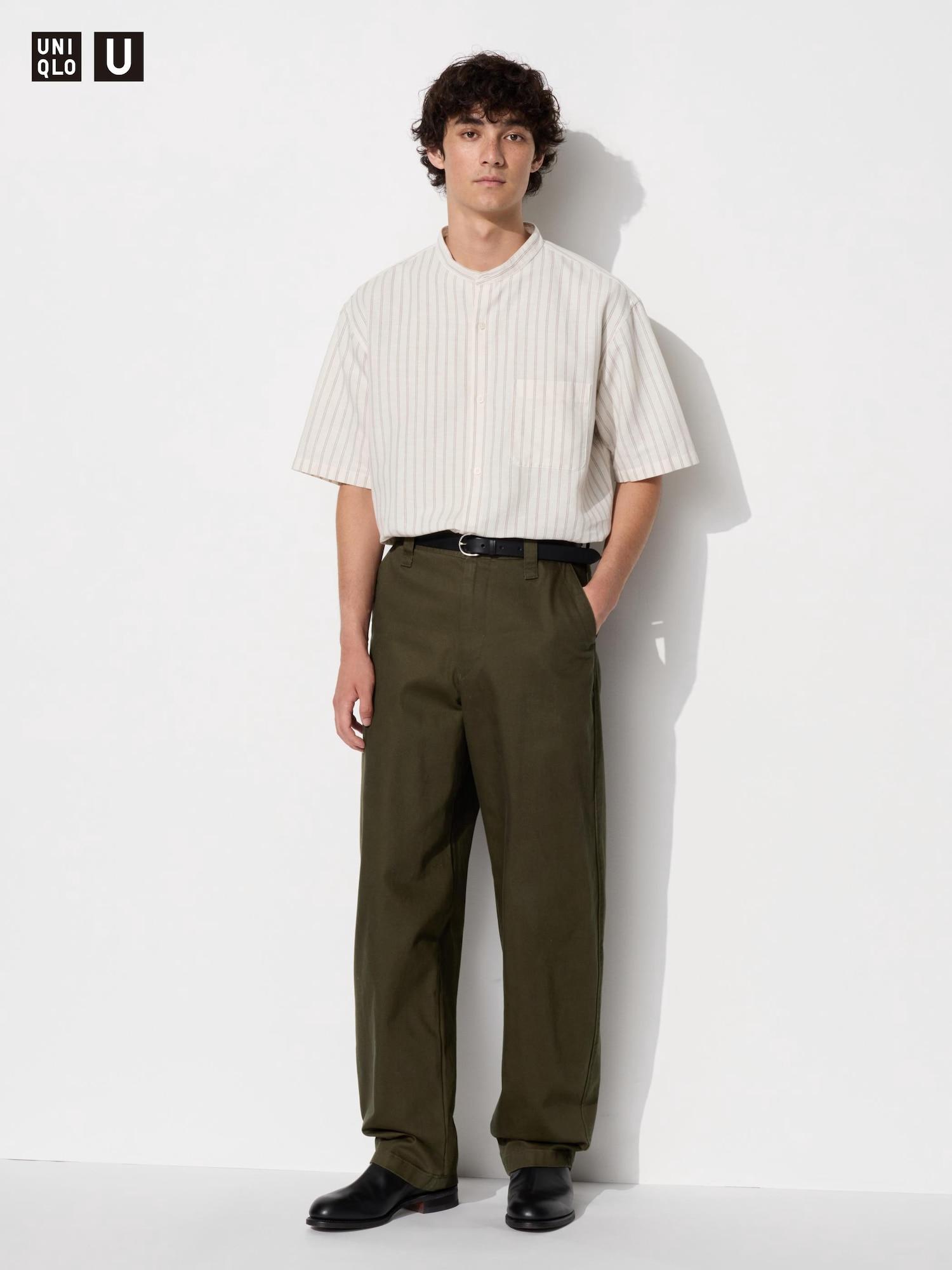 

Uniqlo Japan Широкие брюки-чиносы Длинные