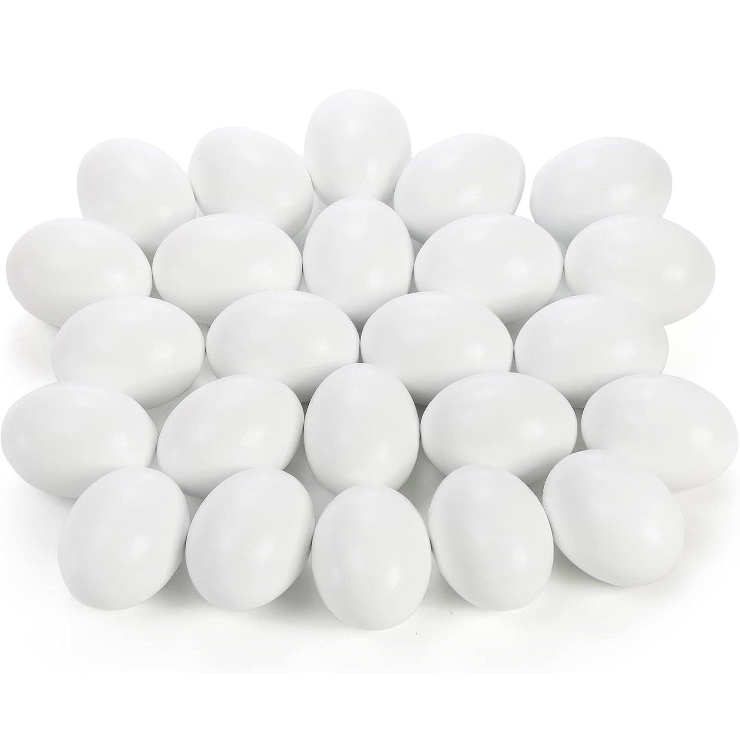 

Creative Easter Fake Foam Eggs for Children Kids White Artificial Painting Toys DIY Handmade Making Egg Home Party Supplies 10pcs белый