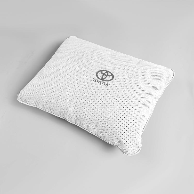 Suede Lumbar Support Cushion for Toyota Headrest - Camry, Highlander, Avalon, RAV4, Wildlander