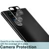 For Samsung Galaxy S22 Ultra 5G imak Integrated Rear Camera Lens Tempered Glass Film Black Version