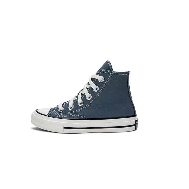 Converse Chuck 70 Canvas Versatile Fashion High-Top Kids Canvas Shoes Kids Sneakers Blue A08429C
