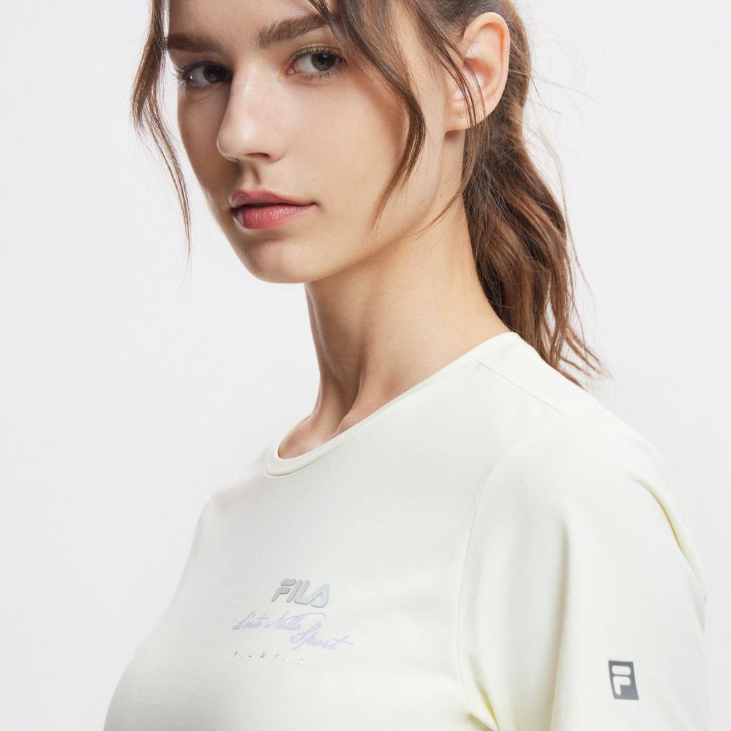 New FILA T Shirts Women's Light Yellow A11W421115FYE