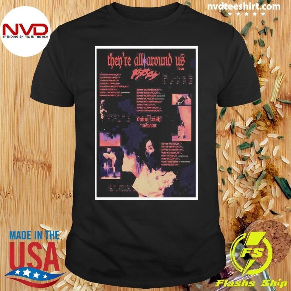 Evanescence 2025 Tour Black Cotton All size S5XL Shirt HRN756 Unisex T-Shirt XXXL
