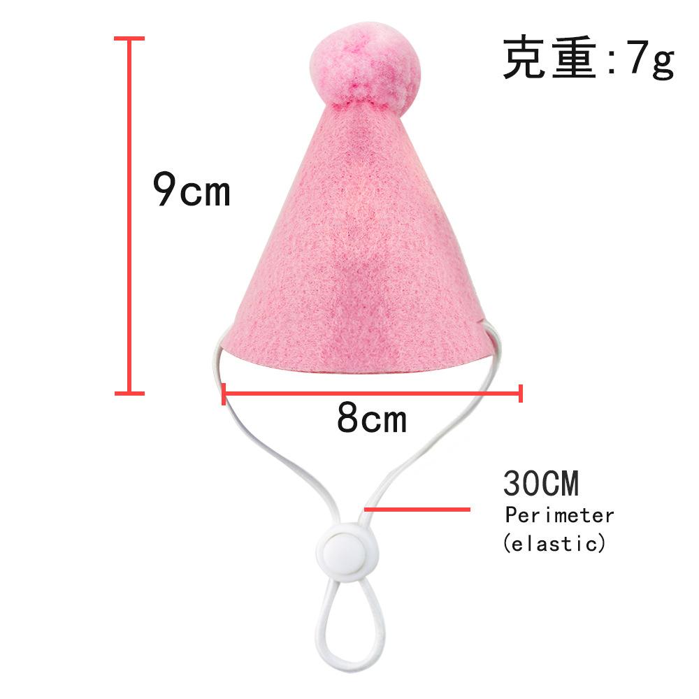 Pet Ins Wind Birthday Saliva Towel Cat Bib Scarf Dog Cat Hat